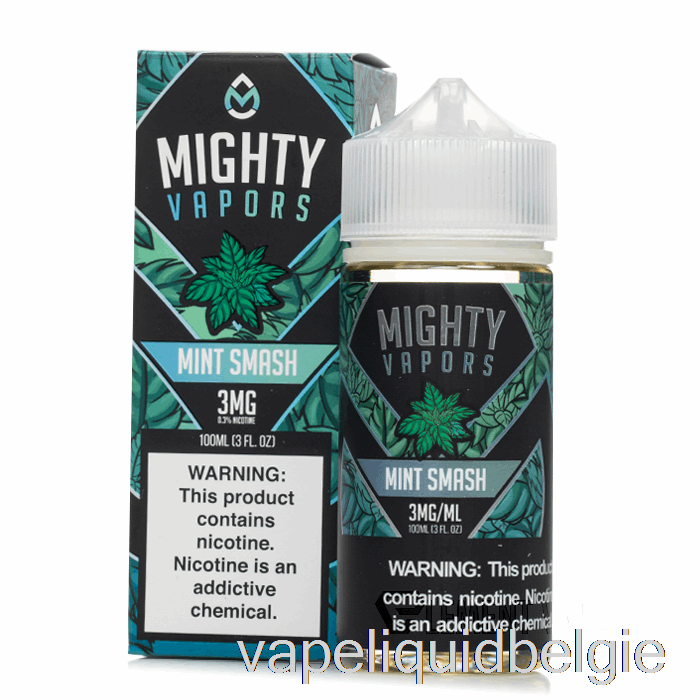 Vape Smaken Mint Smash - Machtige Dampen - 100ml 3mg